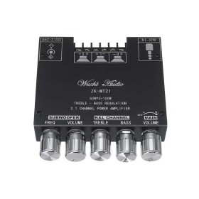 Amplificator audio 2.1 2x50W+100W Bluetooth V5.0