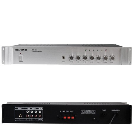 Amplificator linie 100V 60W USB/SD