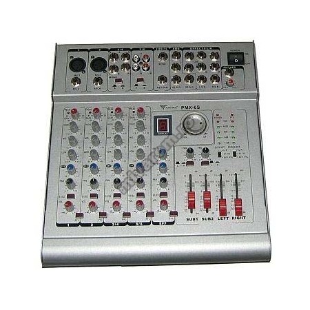 Mixer 6 canale cu amplificare