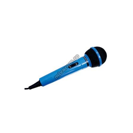 Microfon karaoke albastru