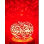 Ornament aluminiu led multicolor cu MP3