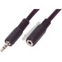 Cablu jack 3,5mm la jack 3,5mm mama 5m