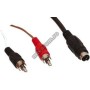 Cablu SVHS la 2RCA 1,5m