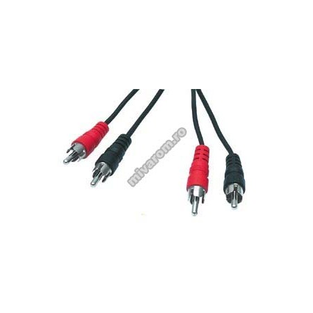 Cablu 2RCA la 2RCA 10m